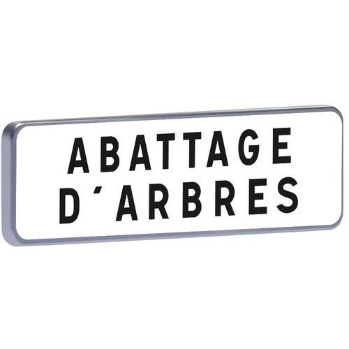 Bord M9 Abattage d'arbres - Taliaplast