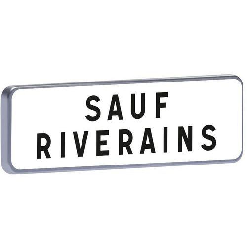 Bord M9 Sauf riverains - Taliaplast