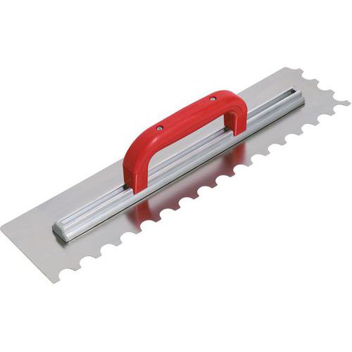 Lijmspaan rvs groot formaat - 49x11,5 cm - Taliaplast