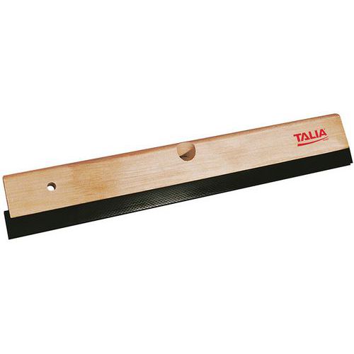 Vloertrekker hout dubbel rubber - Taliaplast