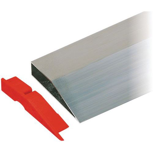 Afrijlat aluminium afgeschuind - Taliaplast