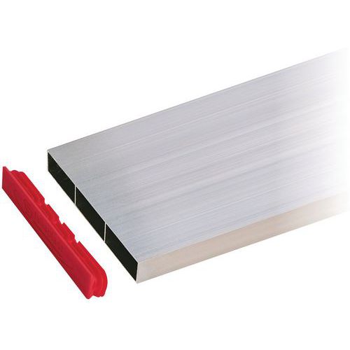 Afrijlat rechthoek aluminium 2 zijden en 3 cellen - Taliaplast