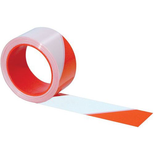 Afzetlint Rubafort - Rood/wit - Taliaplast