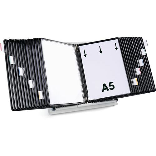 Metalen displaystandaard A5 - 30 vakken - Djois Made By Tarifold