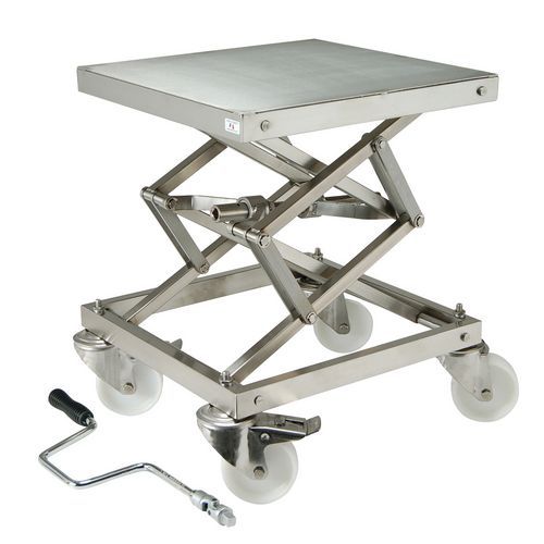 Table élévatrice mobile mécanique - Capacité 100 kg