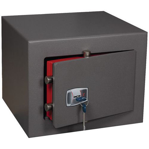 Kluis Technomax DP inbraakwerend en brandwerend, Totale inhoud: 13 L, Type sluiting: Met sleutel