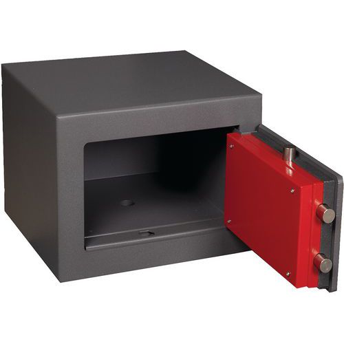 Kluis Technomax DP inbraakwerend en brandwerend, Totale inhoud: 13 L, Type sluiting: Met sleutel en code