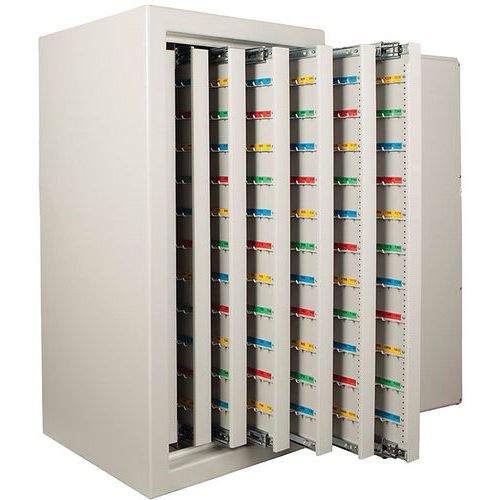 Sleutelkluis inbraakwerend STD, Totale hoogte: 1500 mm, Totale breedte: 806 mm, Kleur: Lichtgrijs