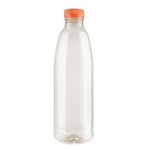 PET-fles 250 ml tot 1 l + oranje dop - Bunzl PET-fles 250 ml tot 1 l + oranje dop - Bunzl