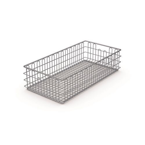Panier de stérilisation inox grillagé Medidul - Hupfer