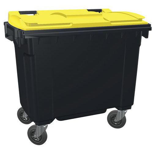 Mobiele container met deksel - Afvalscheiding - 660 l - Sulo