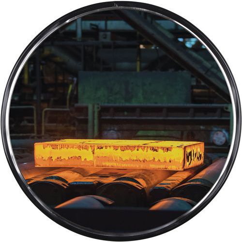 Industriële spiegel van roestvrij staal - Dancop