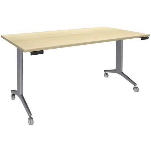 Table Idora140x80 cm pied alu Table Idora140x80 cm pied alu