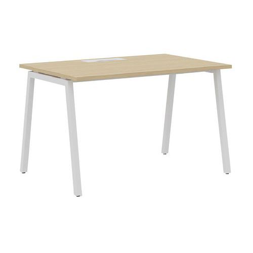 Recht bureau 180 cm A-poten Misao - Manutan Expert