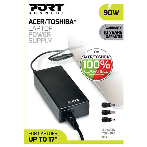 Voeding voor computer Acer/Toshiba 90 W - Port Connect
