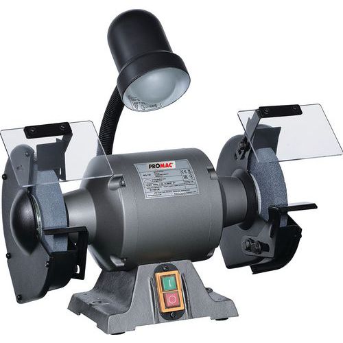 Slijpmachine 2 slijpschijven PROMAC JBG 150-M - Schijf Ø 150 mm - 180 W Slijpmachine 2 slijpschijven PROMAC JBG 150-M - Schijf Ø 150 mm - 180 W