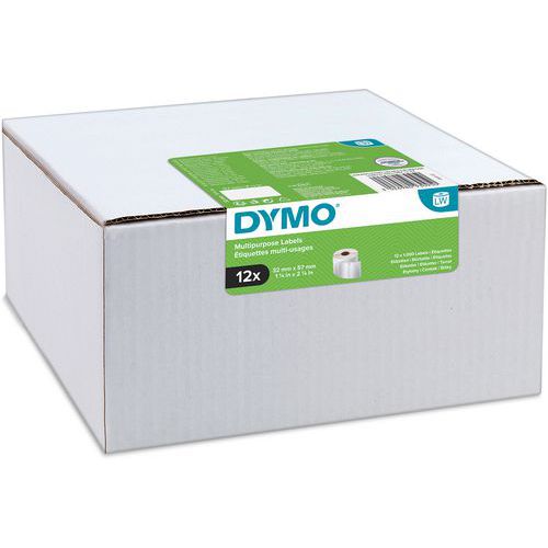 Étiquette adhésive polyvalente papier blanc LabelWriter - Dymo