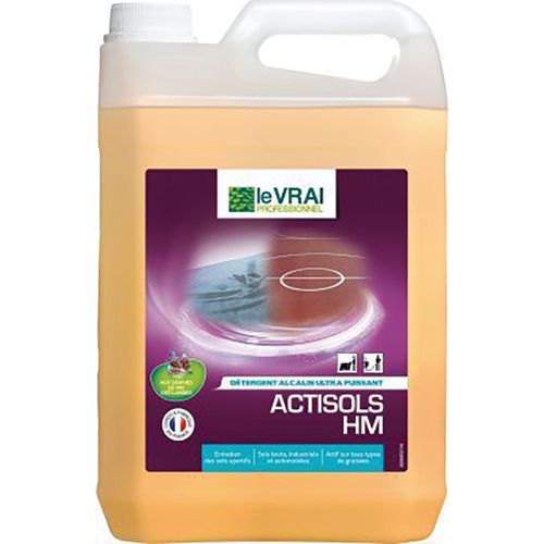 Zeer krachtig alkalisch reinigingsmiddel Actisols HM 5L - professionele reiniger Zeer krachtig alkalisch reinigingsmiddel Actisols HM 5L - professionele reiniger