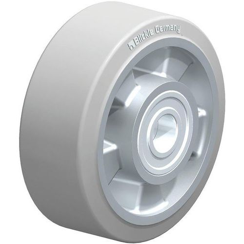 Roue fortes charges caoutchouc - corps aluminium - Blickle