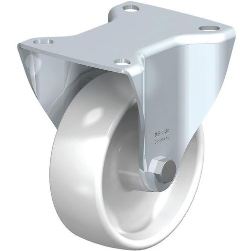 Roulette fixe acier - roue en polyamide - Blickle