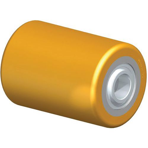 Palletwagenrol polyurethaan loopvlak Extrathane stalen kern - Blickle