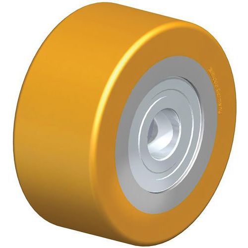 Galet de transpalette, bandage PU Extrathane® corps acier - Blickle