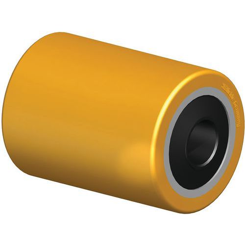 Palletwagenrol polyureth. loopvlak Extrathane stalen wielkern Blickle, Ø: 82 mm, Max. belasting: 1010 kg