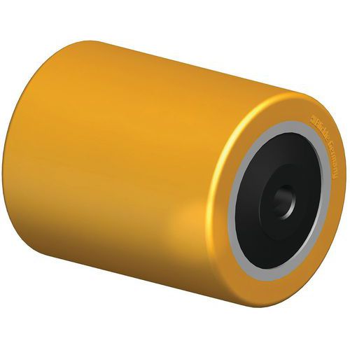 Palletwagenrol polyureth. loopvlak Extrathane stalen wielkern Blickle, Ø: 85 mm, Max. belasting: 1010 kg