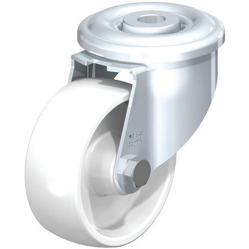 Plaatstaal zwenkwiel met boutgat wiel van polyamide - Blickle