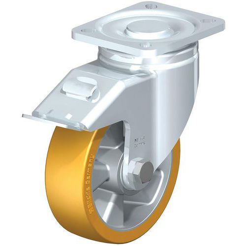 Zwenkwiel Zware uitvoering bevestigingsplaat Extrathane aluminiumvelg
