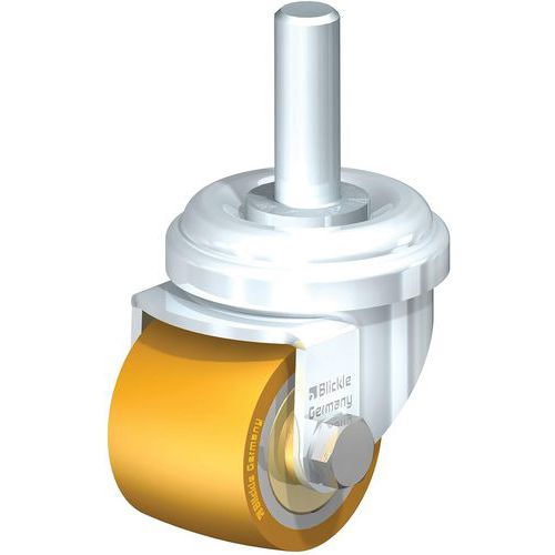Roulette pivotante - bandage PU Extrathane® - corps acier - Blickle
