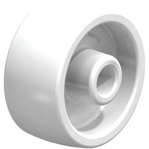 Polypropyleen wiel, Max. belasting: 80 kg, Ø: 60 mm, Wiel/Zwenkwielen: Wiel