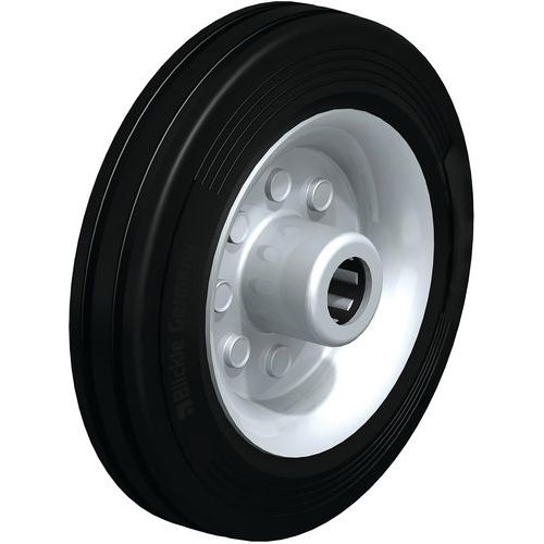 Wiel met standaard massief rubber band met plaatstalen velg - Blickle