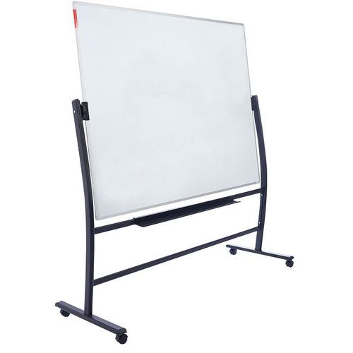 Mobiel, gebogen kantelend whiteboard RD-6871+6951 - Rocada