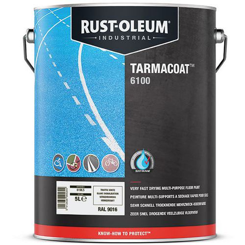 Peinture pour sol extérieur et intérieur Tarmacoat - 5 L - Rust-Oleum