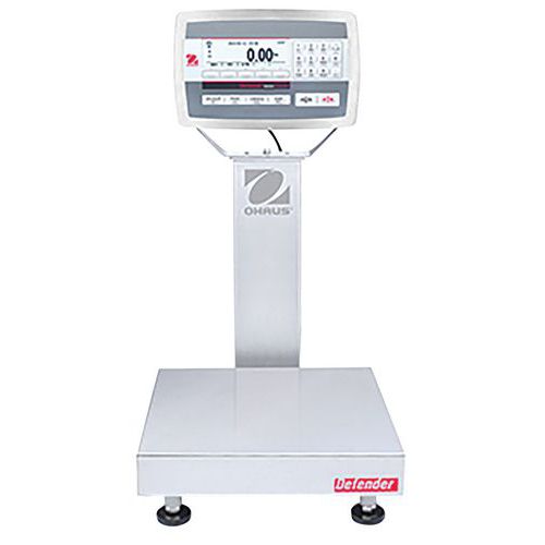 Bankweegschaal industriele Defender 5000 rvs 30 kg - Ohaus