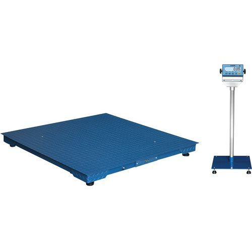 Vloerweegschaal capaciteit 3000 kg - Dini Vloerweegschaal capaciteit 3000 kg - Dini