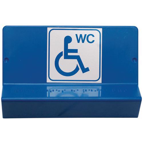 Braillesignalering - WC - Wattelez