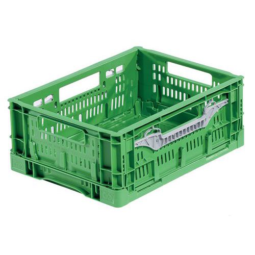 Gerecycled vouwkrat - lengte 400 tot 600 mm - 14 tot 45 liter
