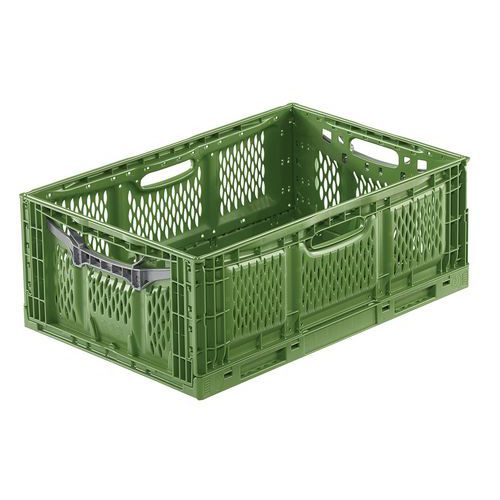 Gerecycled vouwkrat - lengte 400 tot 600 mm - 14 tot 45 liter