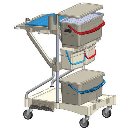 Wagen Brix hygiëne PT01 basis en voor impregneren - ICA