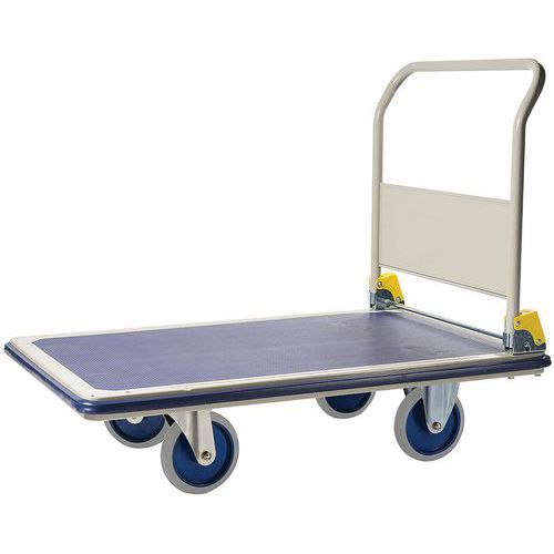 Chariot métal dossier rabattable - Capacité 500 kg Chariot métal dossier rabattable - Capacité 500 kg