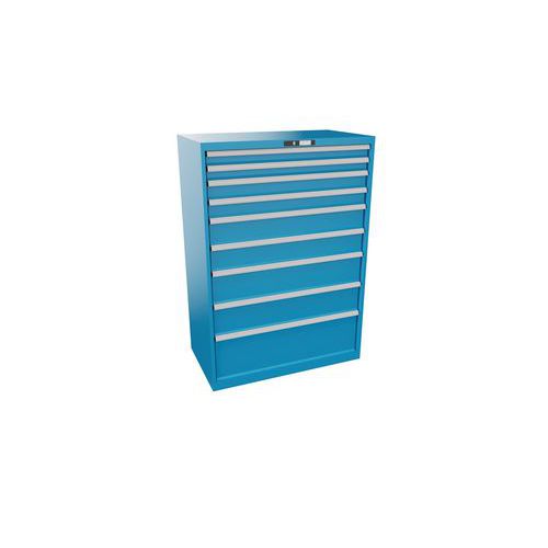 Armoire 9 tiroirs 1023x572x1450mm - Capacité 75 kg - Lista