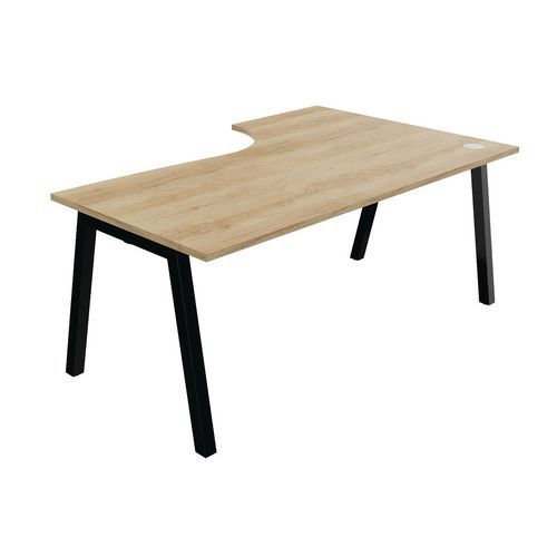 Bureau compact Partage retour rechts 180 cm