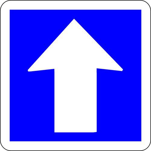 Signaalbord C12 Eénrichtingsverkeer - Kelias Signaalbord C12 Eénrichtingsverkeer - Kelias