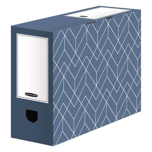 Archiefdoos Deco - Rug breedte van 100 mm - Bankers Box Archiefdoos Deco - Rug breedte van 100 mm - Bankers Box