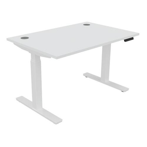 Bureau réglable électrique 120 x 80 cm EVO