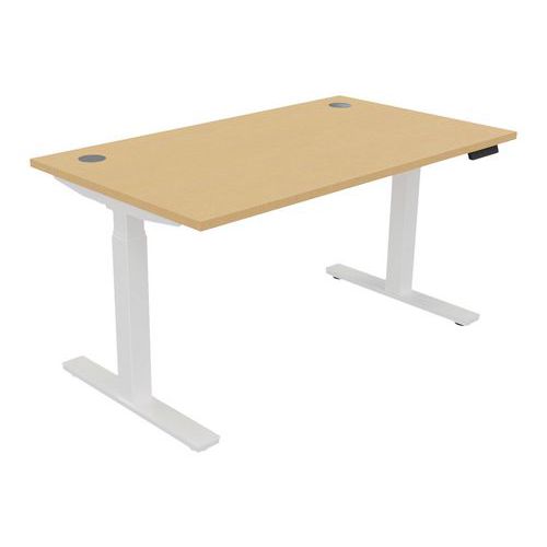 Elektrisch verstelbaar bureau 140 x 80 cm EVO