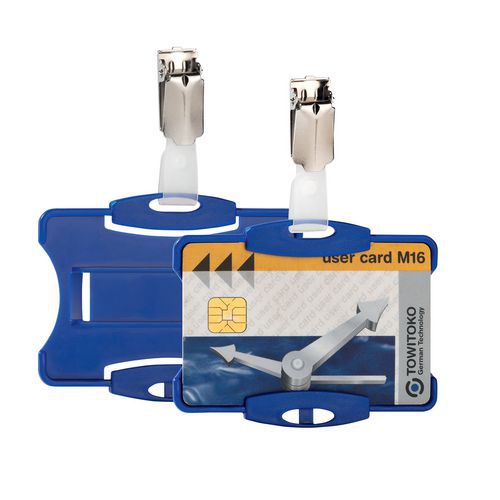 Open kaarthouder met clip - set van 25 - Durable