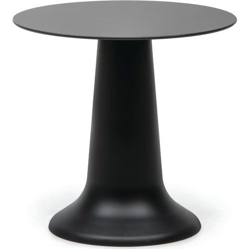 Eettafel Vase Dinner, Lengte: 800 mm, Tafelblad materiaal: Polyethyleen, Onderstel kleur: Zwart